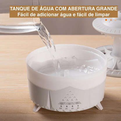 Difusor De Óleo Essencial De Aromaterapia, Umidificador De Ar Forma UFO