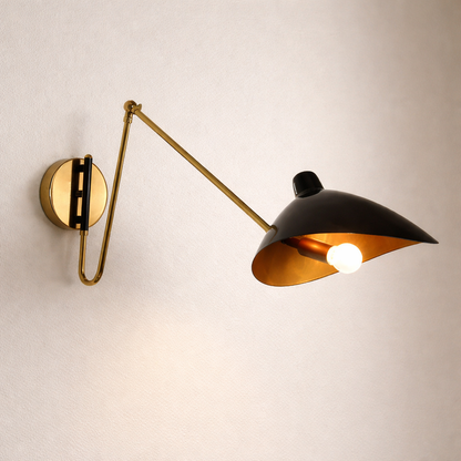 Arandela Articulada de Parede| LED| Dimerizável