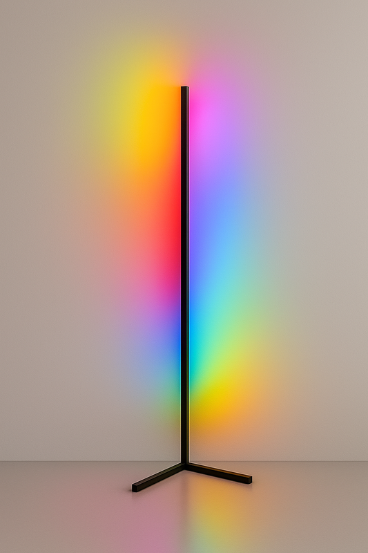 Luminária Inteligente RGBIC – Controle por APP + Sincronização com Música