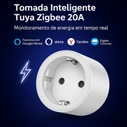 Tomada Inteligente| 16A / 20A| Controle por Voz| Monitoramento de Energia e Automação