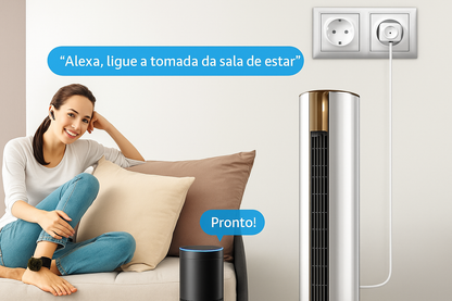 Tomada Inteligente| 16A / 20A| Controle por Voz| Monitoramento de Energia e Automação