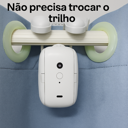 Robô de Cortina Inteligente| Instalação Fácil| Controle por Voz