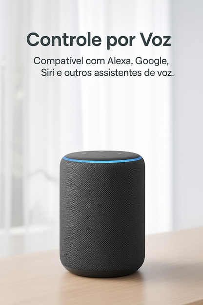 Robô de Cortina Inteligente| Instalação Fácil| Controle por Voz