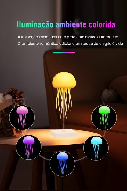 Luminária de cabeceira LED Nihgt Light controle de voz, gradiente.