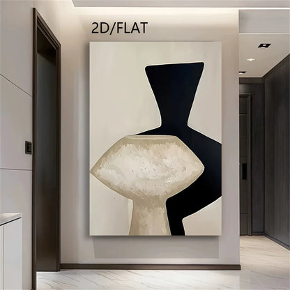 Quadro Decorativo Minimalista – Impressão em Tela Canvas Moderna e Abstrata