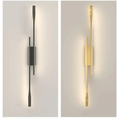 Iluminação LED Minimalista| Acrílico e Metal| Iluminação Up & Down