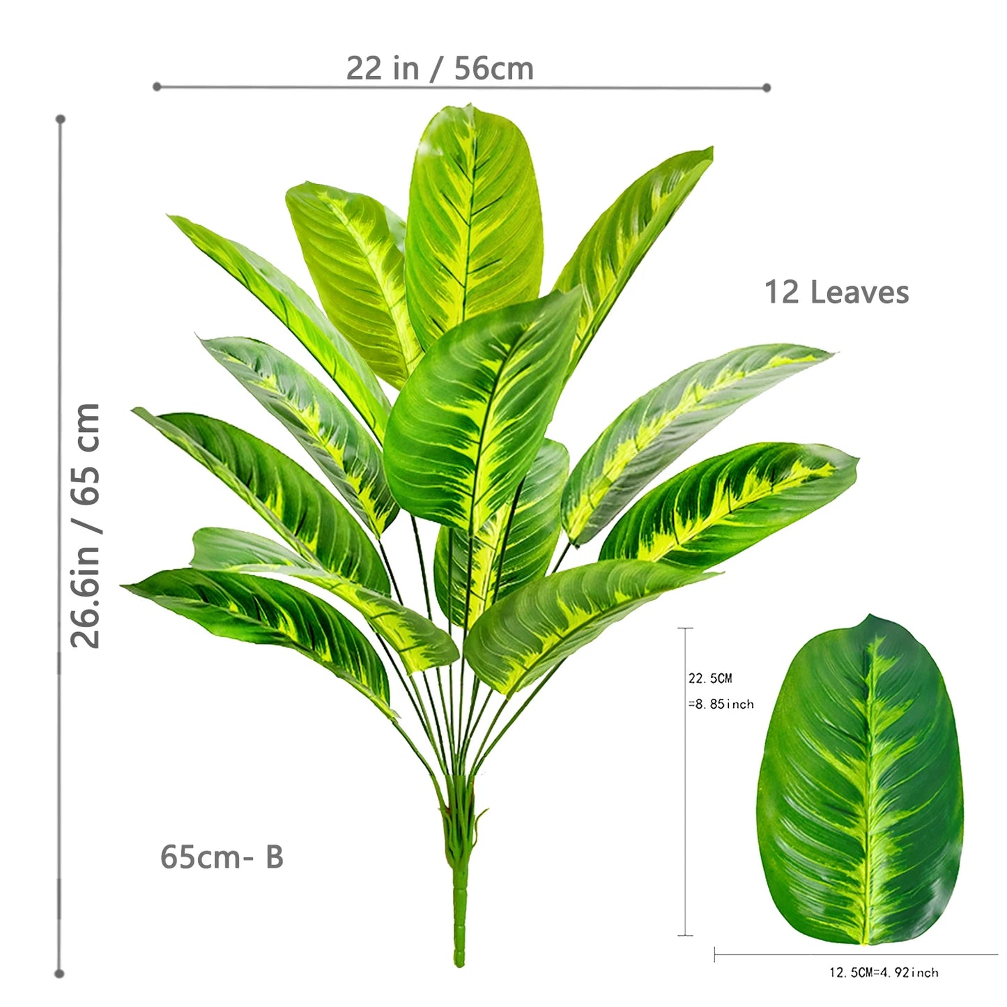 Árvore Tropical Artificial Strelitzia Premium