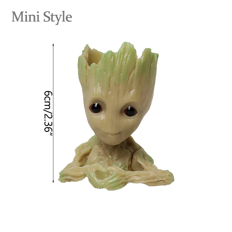Mini Vaso Decorativo Groot –Suporte para Plantas e Decoração Criativa