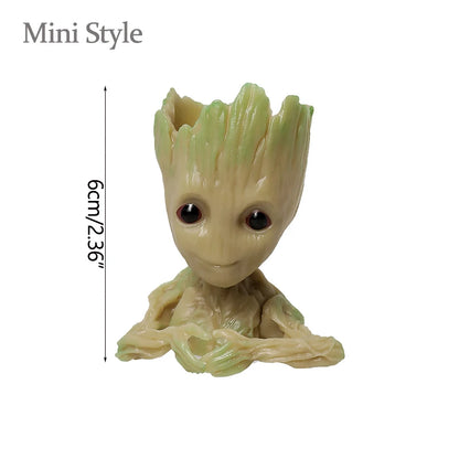 Mini Vaso Decorativo Groot –Suporte para Plantas e Decoração Criativa