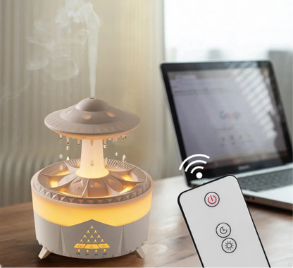 Difusor De Óleo Essencial De Aromaterapia, Umidificador De Ar Forma UFO