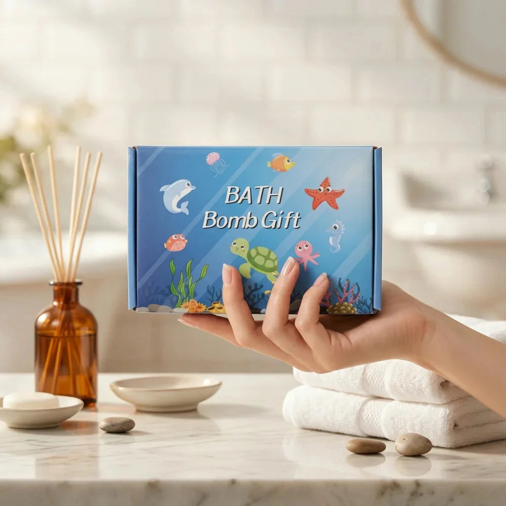 12Pcs Children's Toy Zodiac Animal Bath Salt Balls Ocean Bath Salt Balls Cleaning Bubble Balls Sea Salt Flower And Fruit Flavor