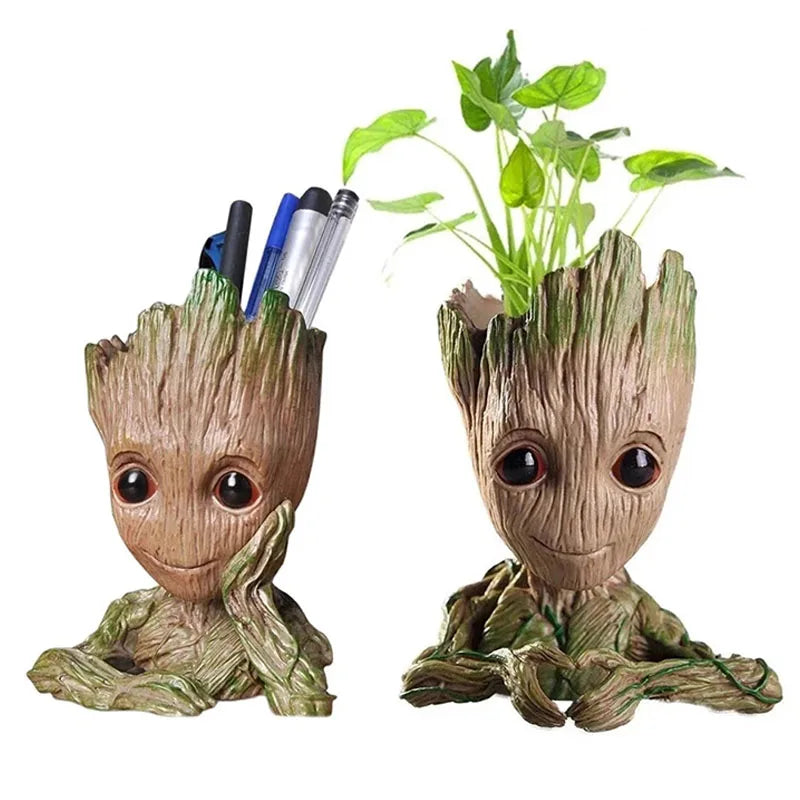 Mini Vaso Decorativo Groot –Suporte para Plantas e Decoração Criativa
