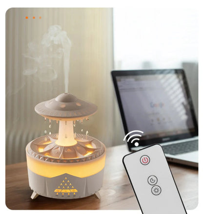 Difusor De Óleo Essencial De Aromaterapia, Umidificador De Ar Forma UFO