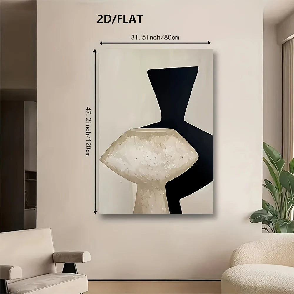 Quadro Decorativo Minimalista – Impressão em Tela Canvas Moderna e Abstrata