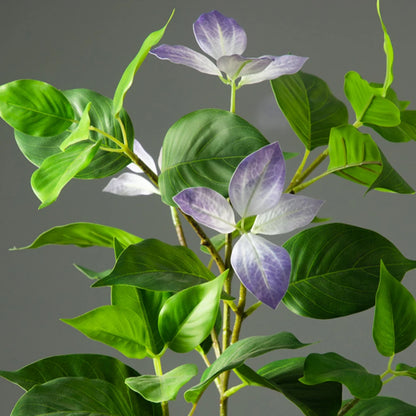 Árvore Artificial Grande Ficus Decorativa 82–144cm – Folhagem Realista para Casa, Escritório e Jardim