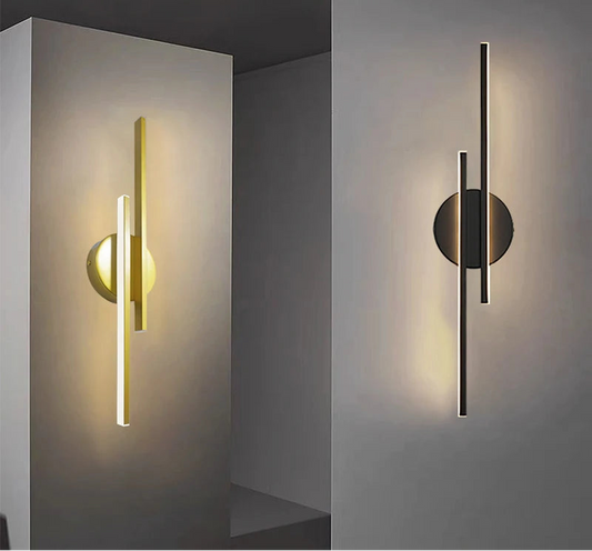 Iluminação LED Minimalista| Acrílico e Metal| Iluminação Up & Down