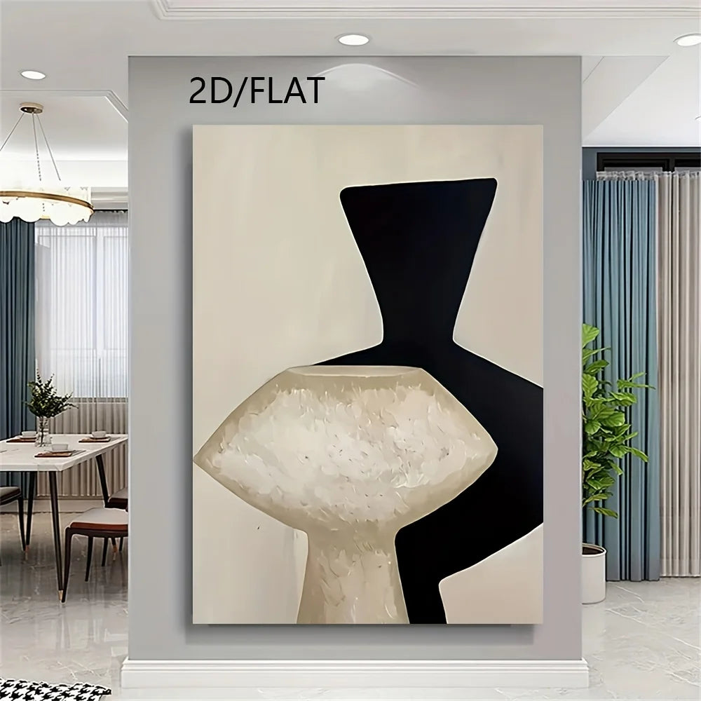 Quadro Decorativo Minimalista – Impressão em Tela Canvas Moderna e Abstrata