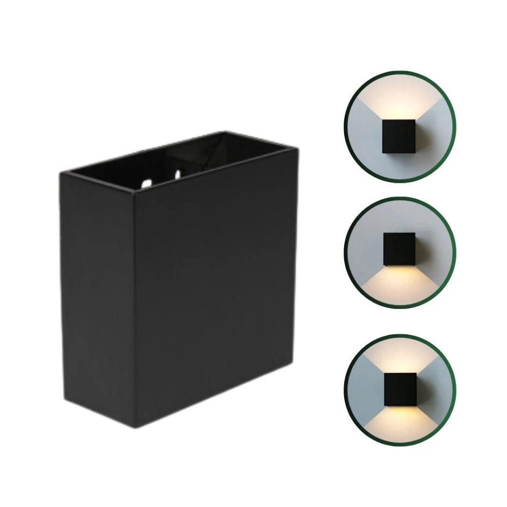 Arandela LED Facho Duplo Ajustável 5W – Interno e Externo