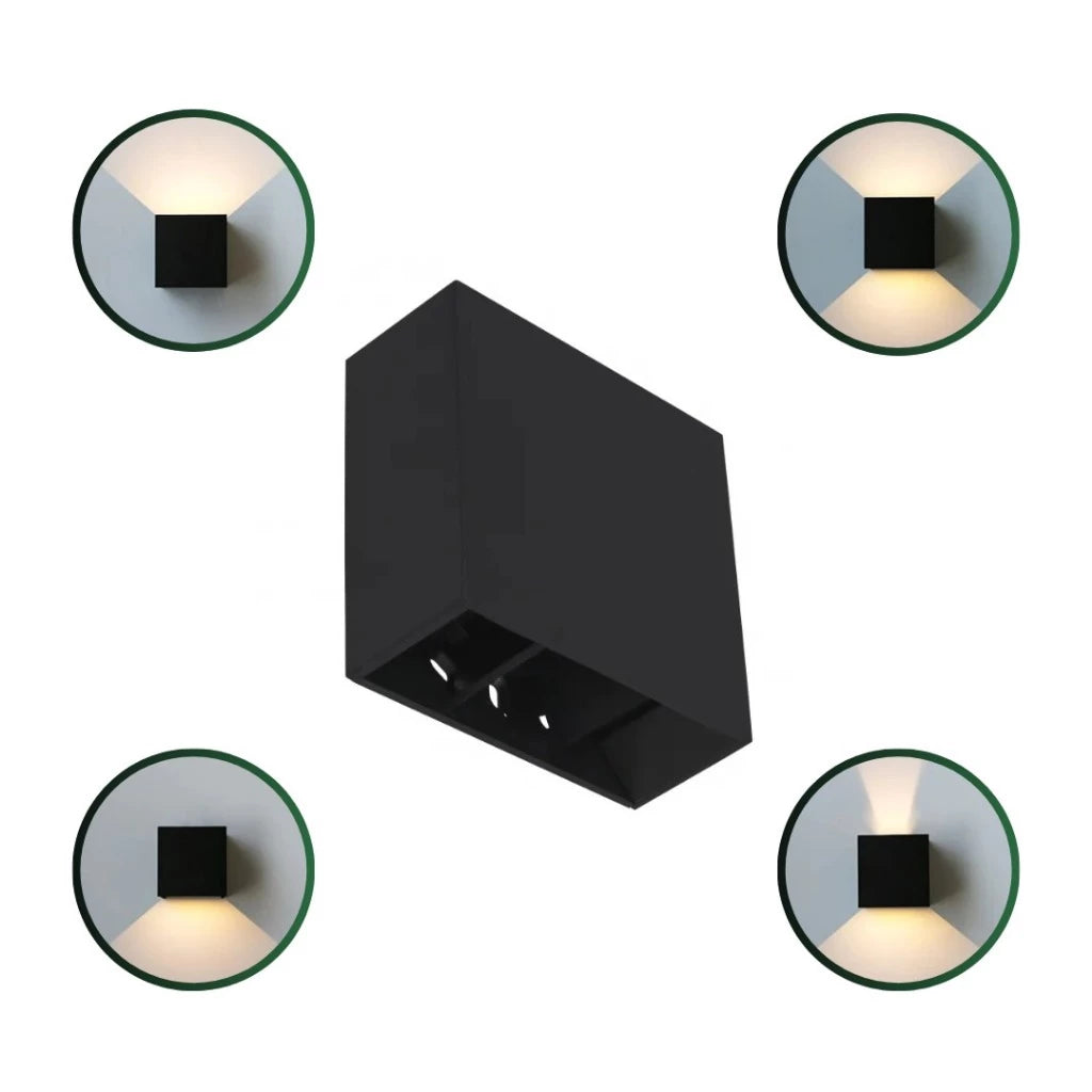 Arandela LED Facho Duplo Ajustável 5W – Interno e Externo