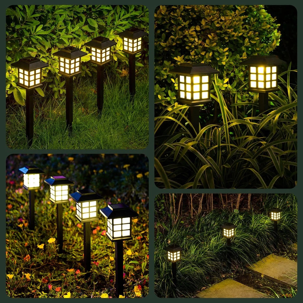 Luz Solar LED à Prova D’Água para Jardim e Áreas Externas